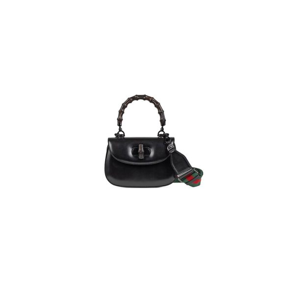 Gucci Bamboo 1947 Jumbo Small Top Handle Bag
