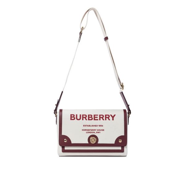 Burberry Horseferry Small Canvas Shoulder Bag