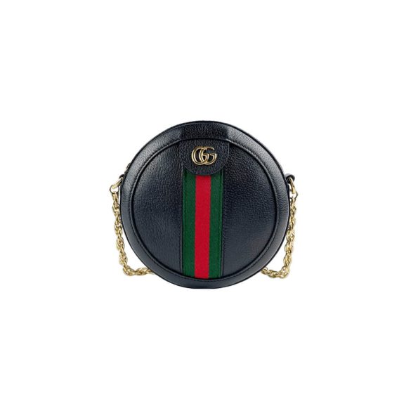 Gucci Ophidia Mini Round Shoulder Bag