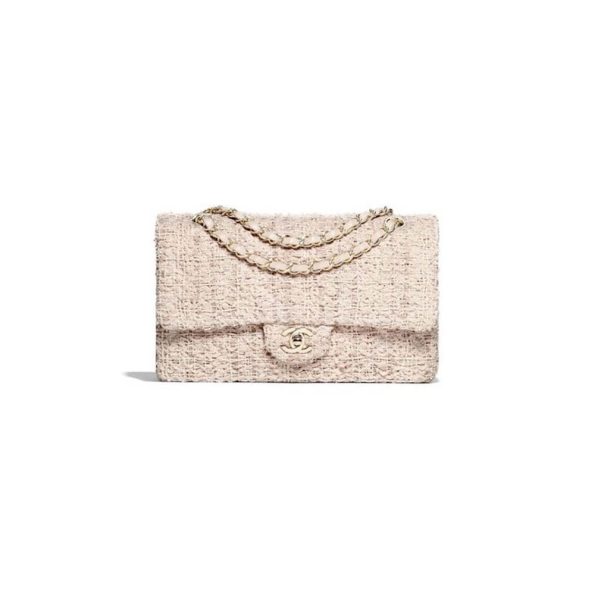 Chanel Tweed Medium Classic Flap Bag