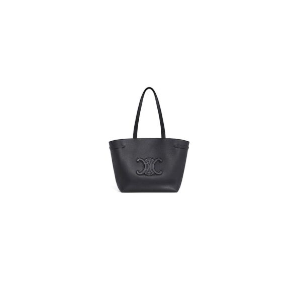 Celine Medium Cabas Anais Cuir Triomphe In Grained Calfskin