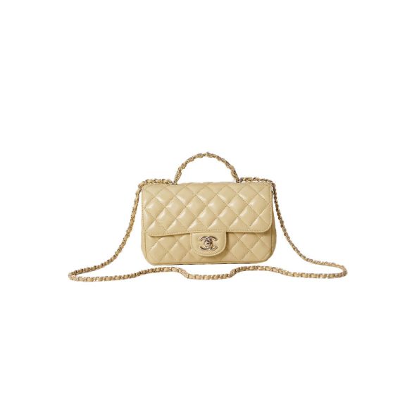 Chanel Mini Flap With Top Handle
