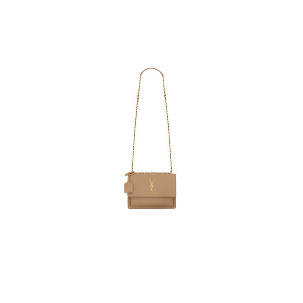 YSL Sunset Medium Chain Bag In Smooth Leather