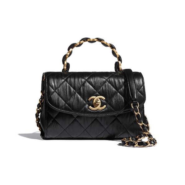 Chanel Mini Flap Bag With Top Handle