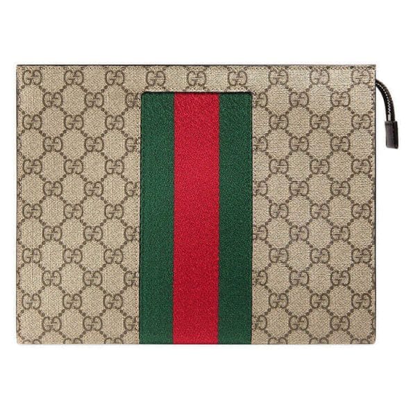 Gucci Supreme Web Pouch