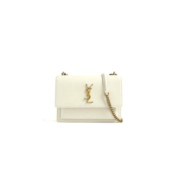 YSL Sunset Chain Ysl-Wallet In Smooth Leather