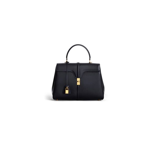 Celine Classique 16 Bag In Satinated Calfskin