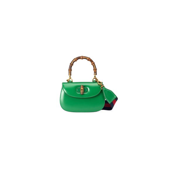 Gucci Bamboo 1947 Jumbo Small Top Handle Bag