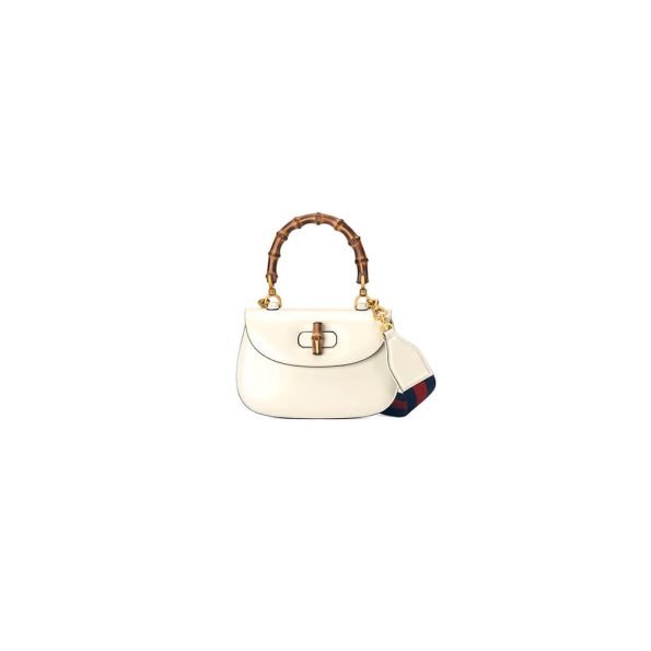 Gucci Bamboo 1947 Jumbo Small Top Handle Bag