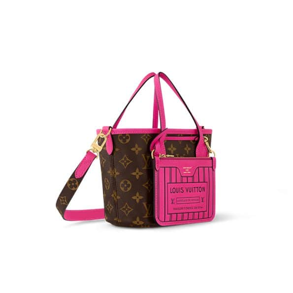 LV Neverfull Bandoulière Inside Out BB