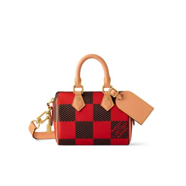 LV Speedy 18 Bandoulière Damier Pop