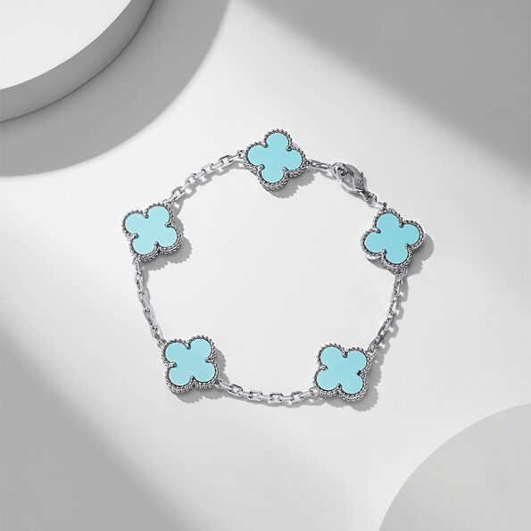 Vintage Alhambra bracelet, 5 motifs