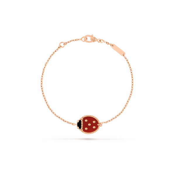 Lucky Spring bracelet, closed wings ladybug