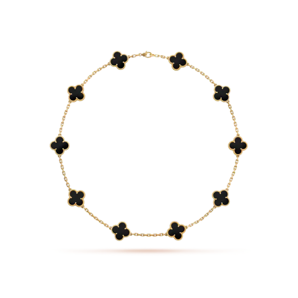 Vintage Alhambra necklace, 10 motifs