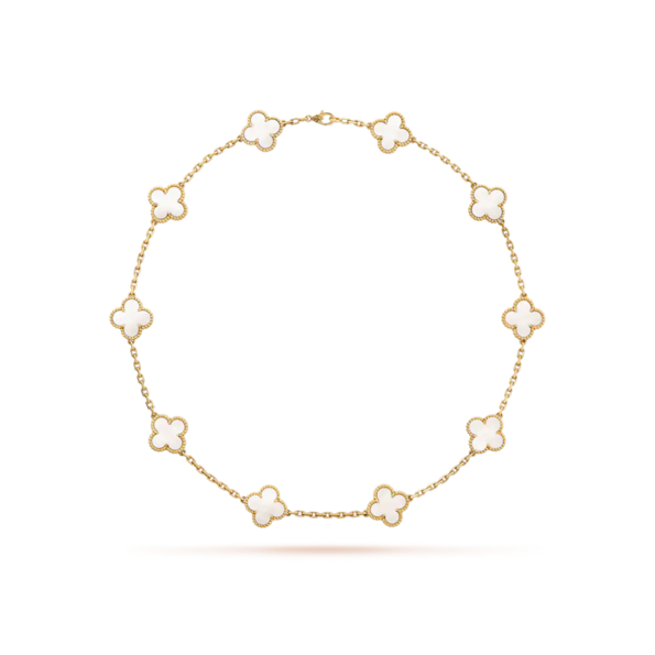 Vintage Alhambra necklace, 10 motifs