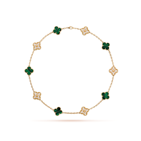 Vintage Alhambra necklace, 10 motifs