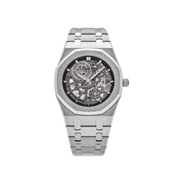 Audemars Piguet Royal Oak 16204BC.OO.1240BC.01 ‘Jumbo’ Extra-Thin Openworked White Gold