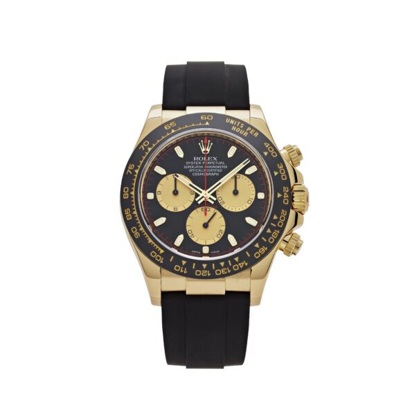 Rolex Daytona 116518LN ‘Paul Newman’ Yellow Gold Black Dial (2017)