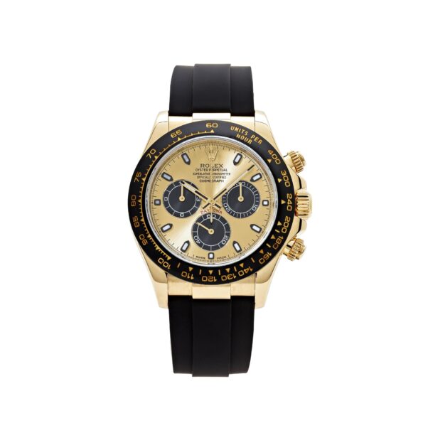 Rolex Daytona 116518LN Yellow Gold Champagne Black Dial