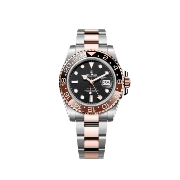 Rolex GMT-Master II 126711CHNR ‘Root Beer’ Rose Gold Stainless Black Dial (2023)