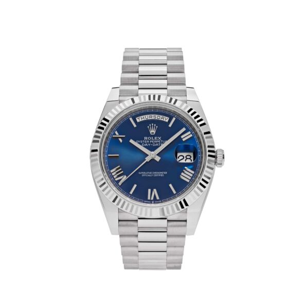 Rolex Day-Date 40 228239 White Gold Blue Dial (2023)