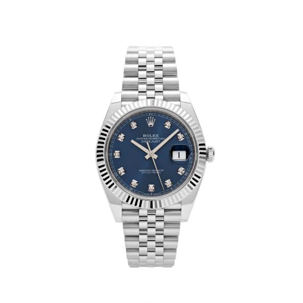 Rolex Datejust 41 126334 Stainless Steel Blue Diamond Dial Jubilee (2023)