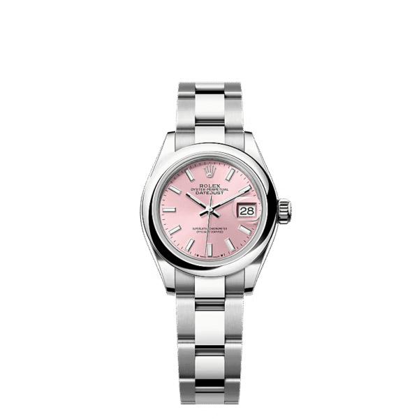 Rolex Lady-Datejust Pink Roman, Steel, 279160