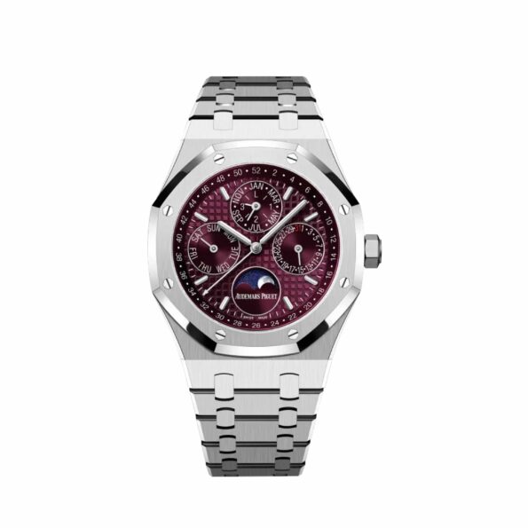 Audemars Piguet Royal Oak Perpetual Calendar 26574BC.OO.1220BC.01 ‘Special Edition’ White Gold Burgundy Dial