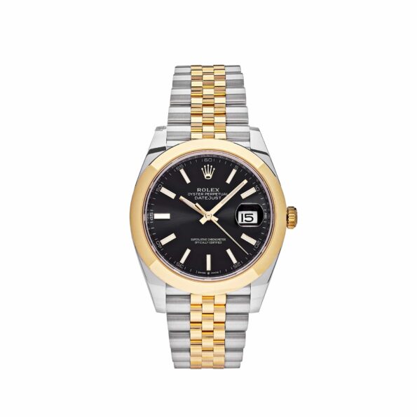 Rolex Datejust 41 126303 Stainless Steel Yellow Gold Black Dial Jubilee (2022)