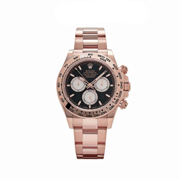 Rolex Daytona 126505 Rose Gold Bright Black Dial (2024)
