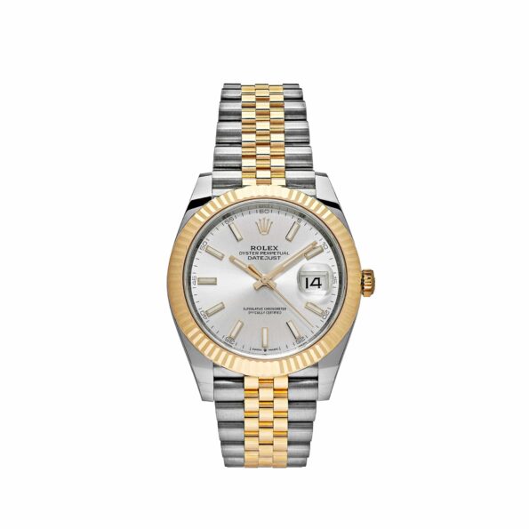 Rolex Datejust 41 126333 Yellow Gold Stainless Steel Silver Dial (2022)