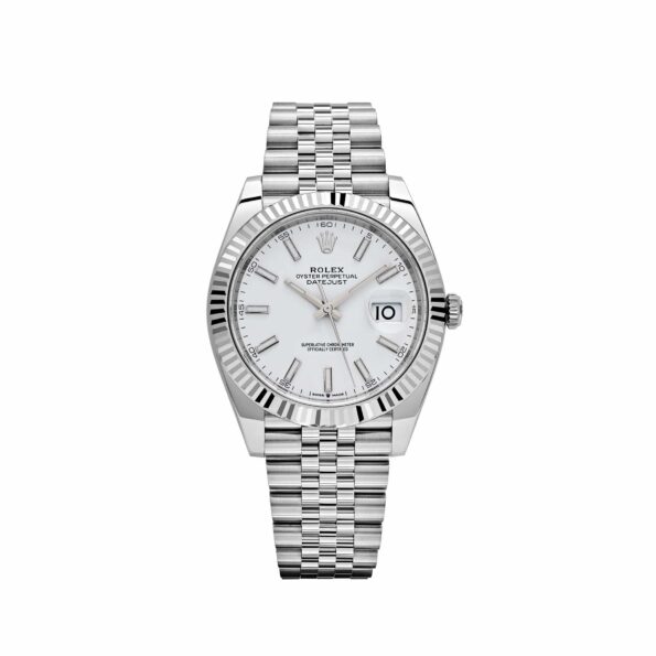 Rolex Datejust 41 126334 Stainless Steel White Dial Jubilee (2024)