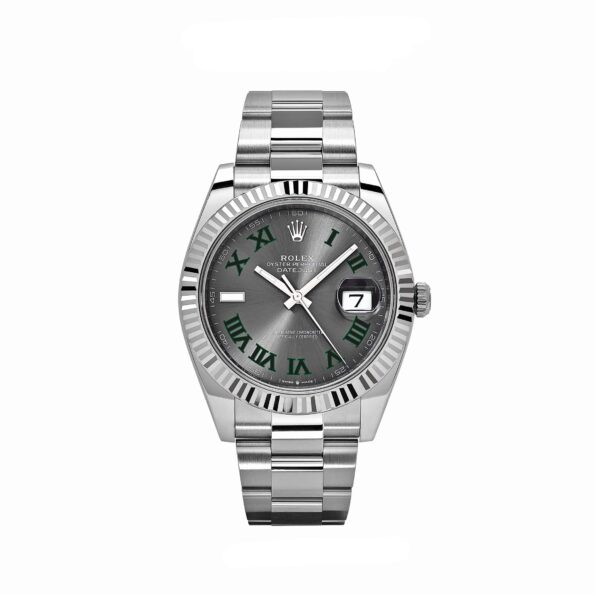 Rolex Datejust 41 126334 ‘Wimbledon’ Stainless Steel Slate Dial Oyster (2024)
