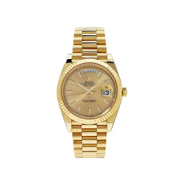 Rolex Day-Date 40 Yellow Gold Champagne Dial 228238