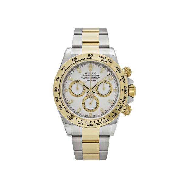 Rolex Daytona 116503 Two-Tone Yellow Gold Stainless Steel White Dial (2020)