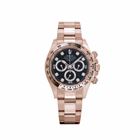 Rolex Daytona 116505 Rose Gold Black Diamond Dial (2022)