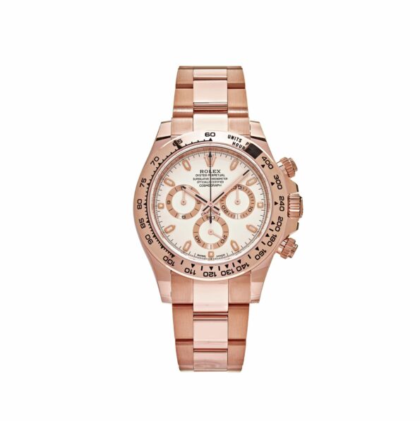 Rolex Daytona 116505 Rose Gold Ivory White Dial