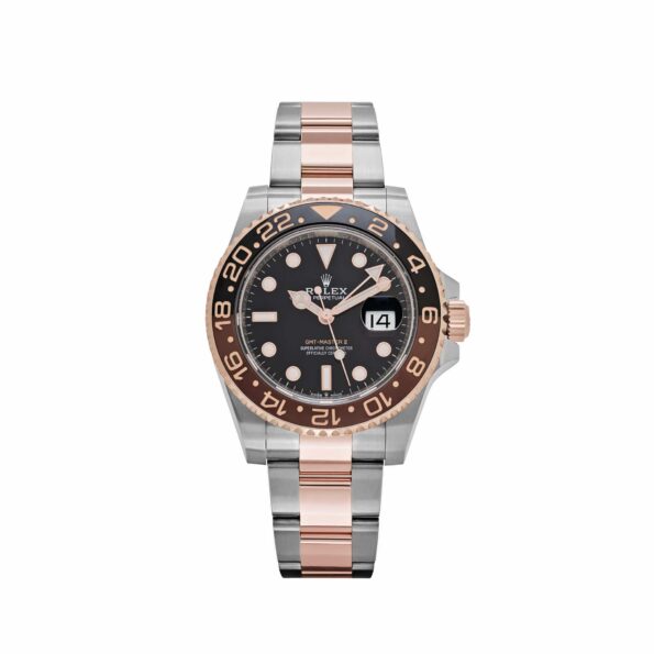 Rolex GMT-Master II 126711CHNR ‘Root Beer’ Rose Gold Stainless Black Dial (2020)