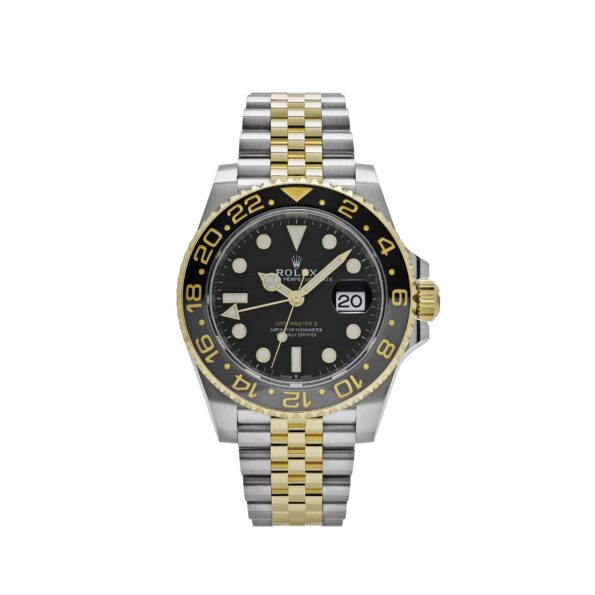 Rolex GMT-Master II 126713GRNR Stainless Steel Yellow Gold Black Dial Jubilee (2025)