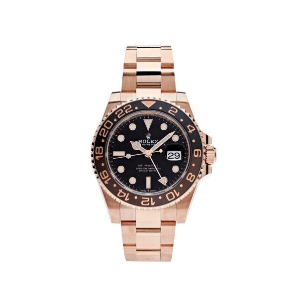 Rolex GMT-Master II 126715CHNR ‘Root Beer’ Rose Gold Black Dial (2024)