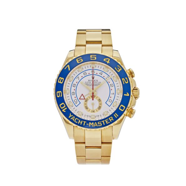 Rolex Yacht-Master II 116688 Yellow Gold White Dial (2017)