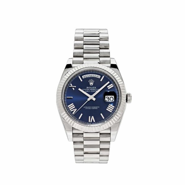 Rolex Day-Date 40 228239 White Gold Blue Dial (2018)